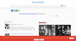 Desktop Screenshot of pirandelloweb.com