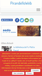 Mobile Screenshot of pirandelloweb.com